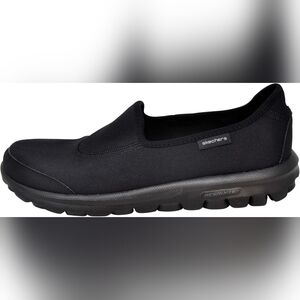 Skechers Men's Charcoal Slip-On Loafers